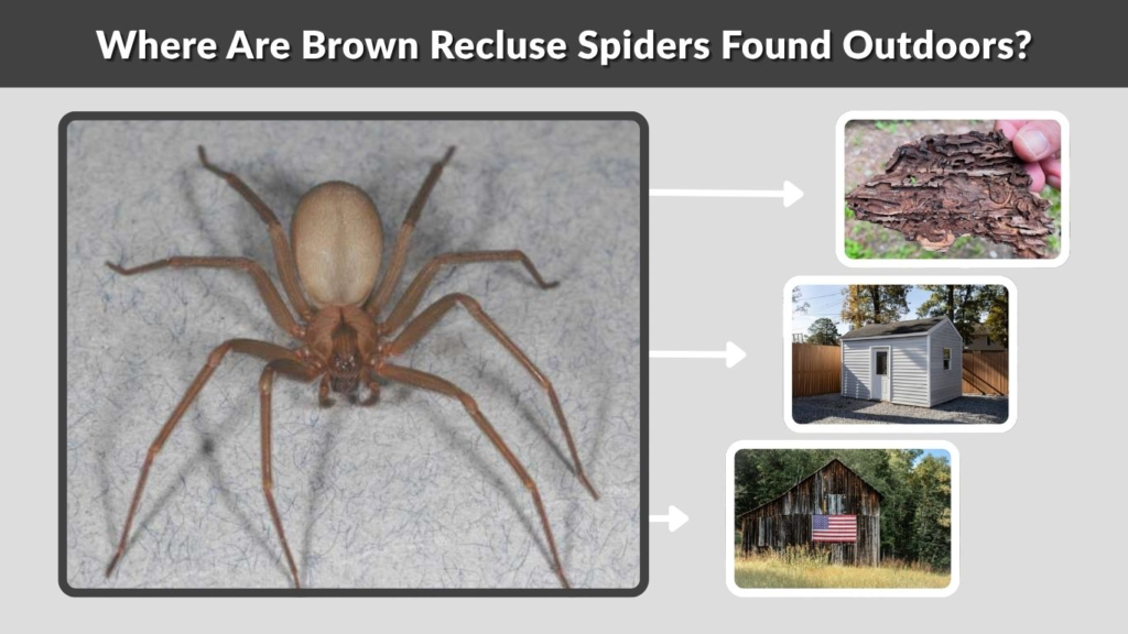 Where Are Brown Recluse Spiders Found Outdoors?