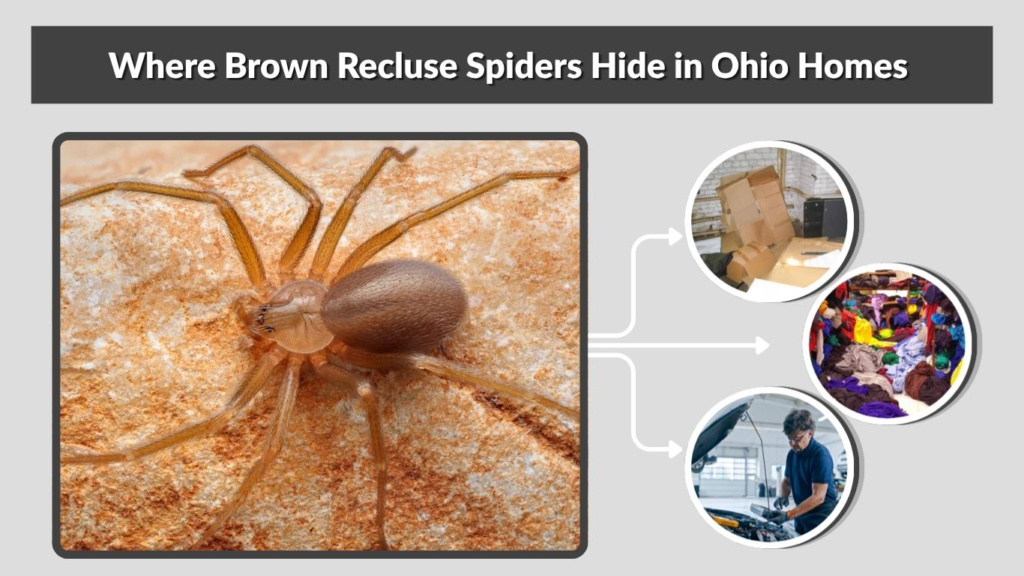 Where Brown Recluse Spiders Hide in Ohio Homes