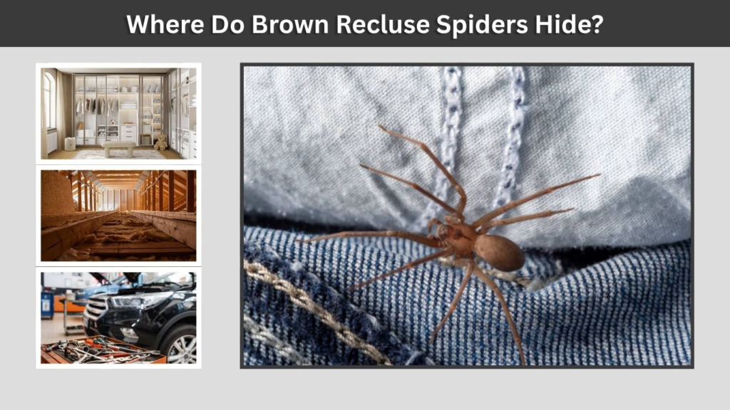 Where Do Brown Recluse Spiders Hide?