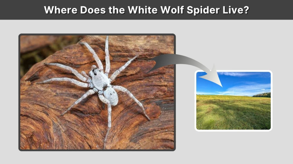 Where Does the White Wolf Spider Live?