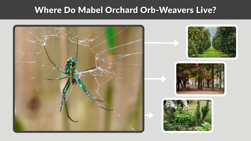 Where Do Mabel Orchard Orb-Weavers Live?