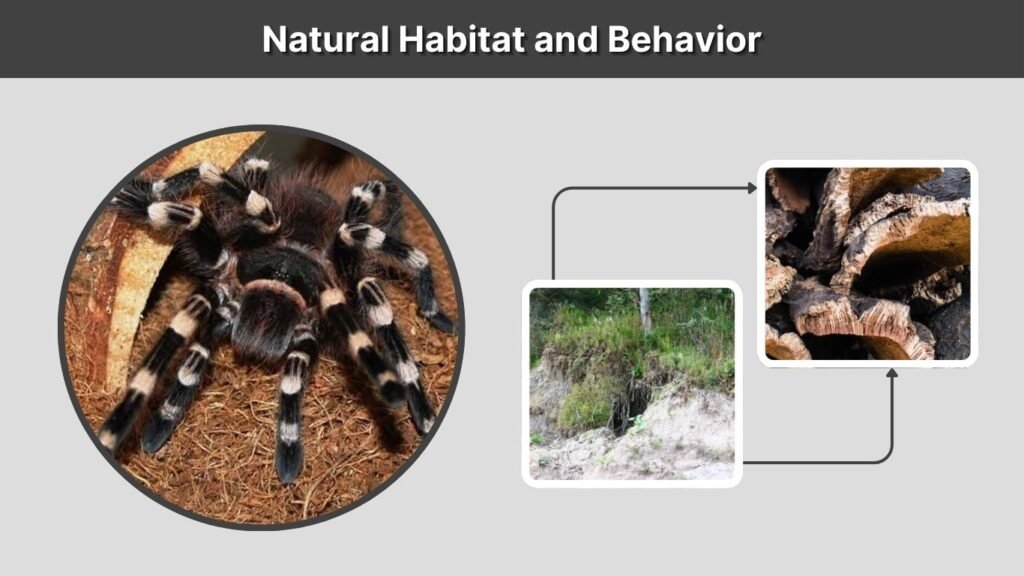 Brazilian Black and White Tarantula Natural Habitat and Behavior