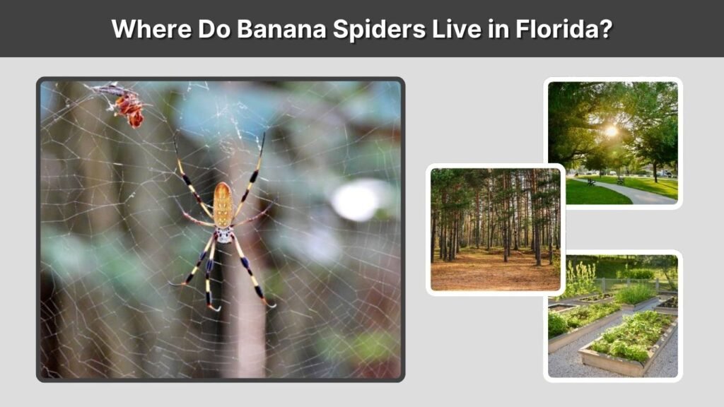 Where Do Banana Spiders Live in Florida?