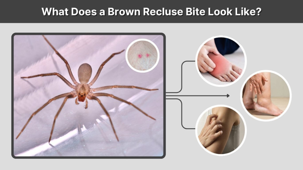 What Does a Brown Recluse Bite Look Like?