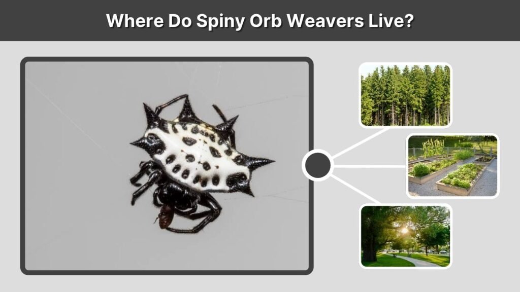 Where Do Spiny Orb Weavers Live?