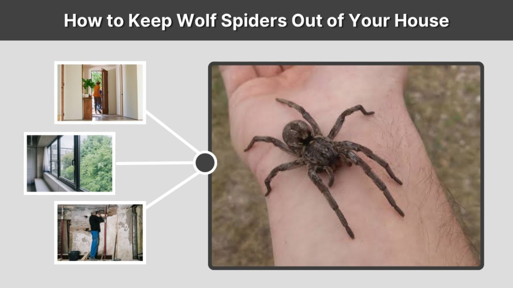 How to Keep Wolf Spiders Out of Your House