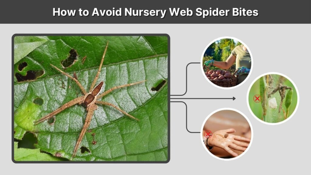 How to Avoid Nursery Web Spider Bites