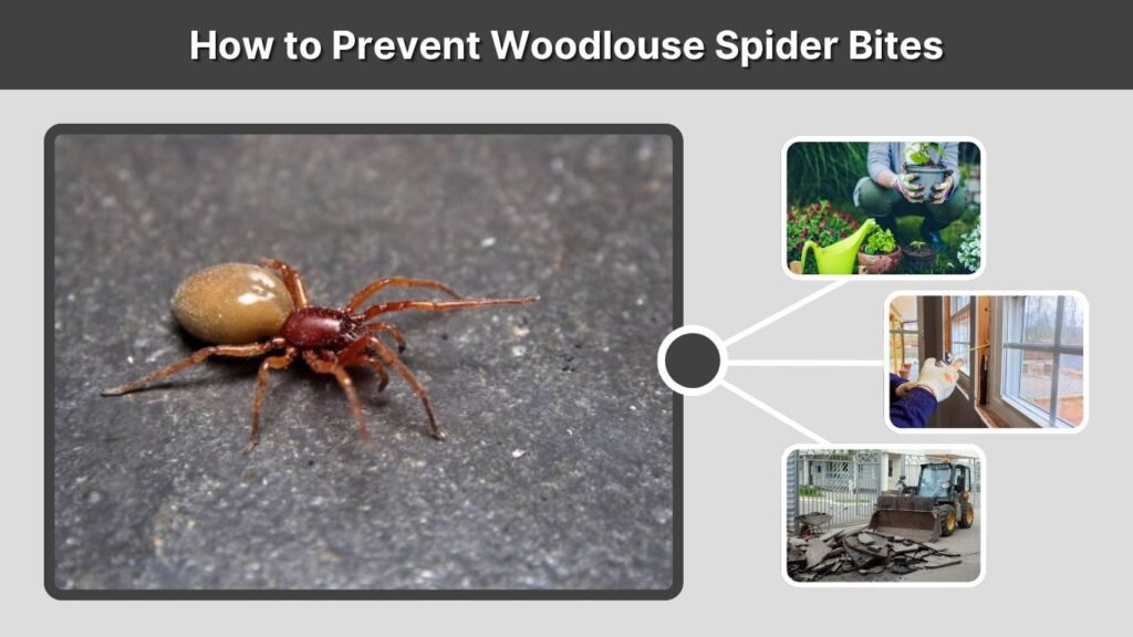 How to Prevent Woodlouse Spider Bites