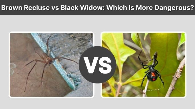 Brown Recluse vs Black Widow: Which Is More Dangerous?