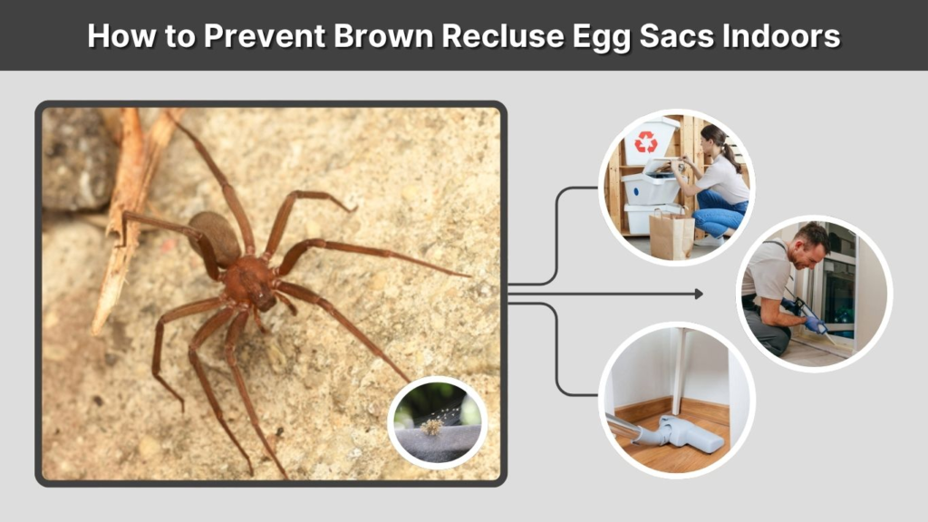 How to Prevent Brown Recluse Egg Sacs Indoors