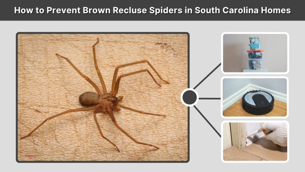 How to Prevent Brown Recluse Spiders in South Carolina Homes