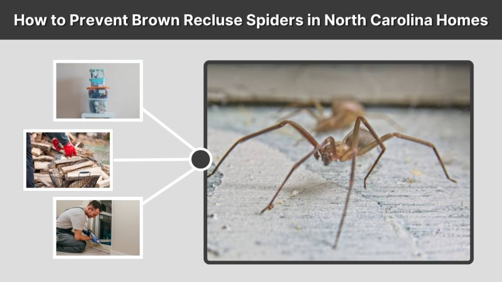 How to Prevent Brown Recluse Spiders in North Carolina Homes