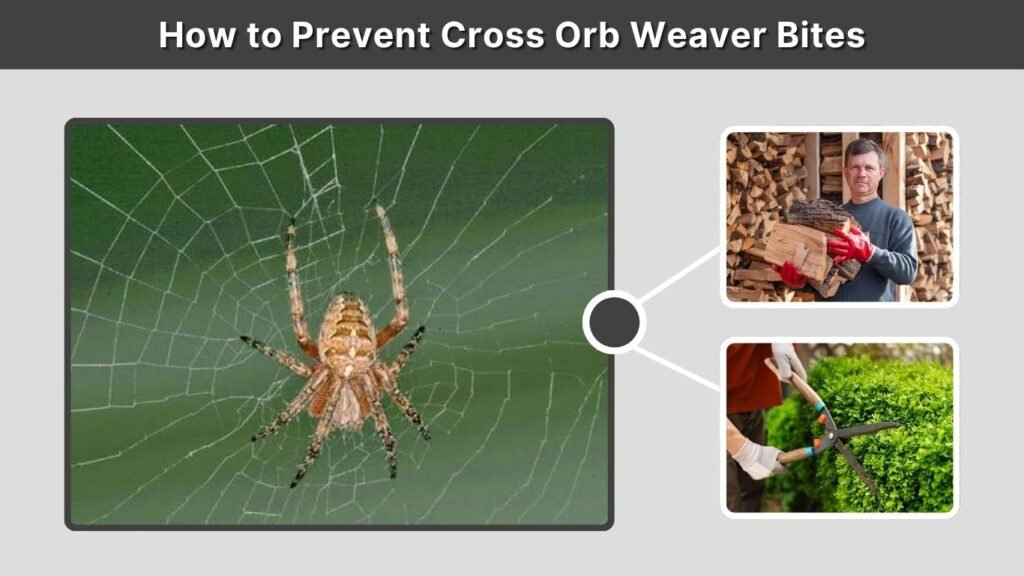 How to Prevent Cross Orb Weaver Bites