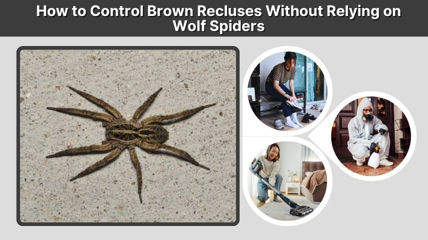 How to Control Brown Recluses Without Relying on Wolf Spiders