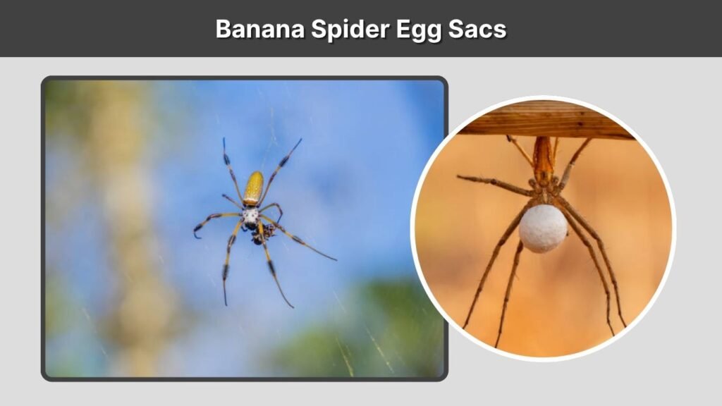 Banana Spider Egg Sacs