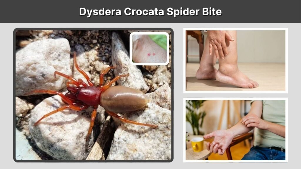 Dysdera Crocata Spider Bite