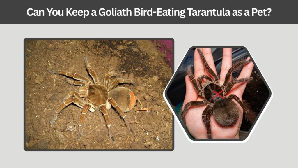 Can You Keep a Goliath Bird-Eating Tarantula as a Pet?
