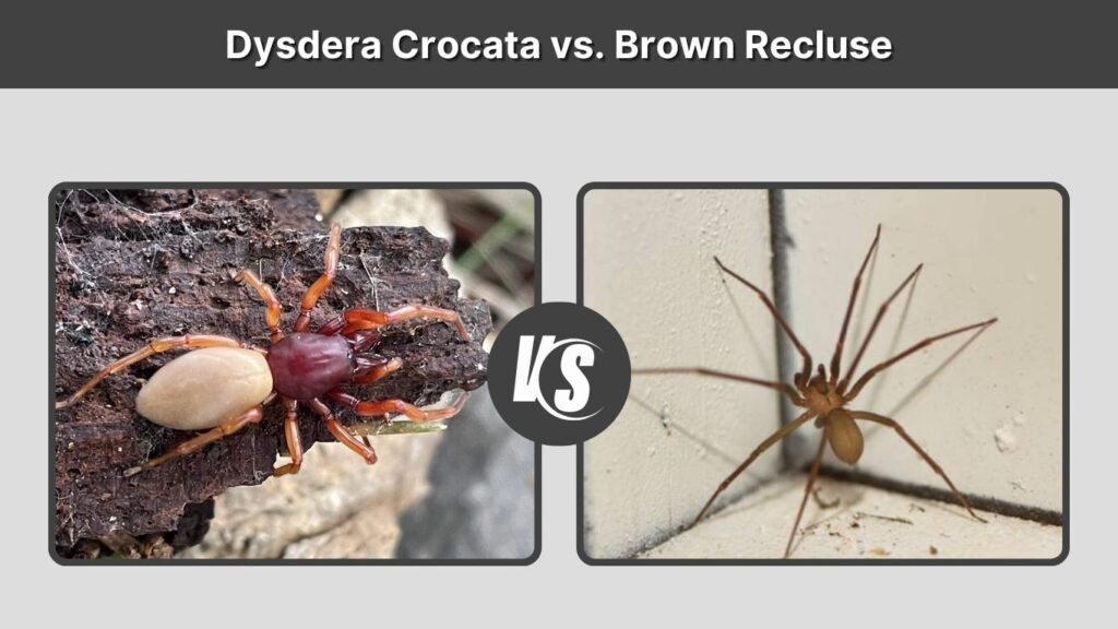 Dysdera Crocata vs. Brown Recluse