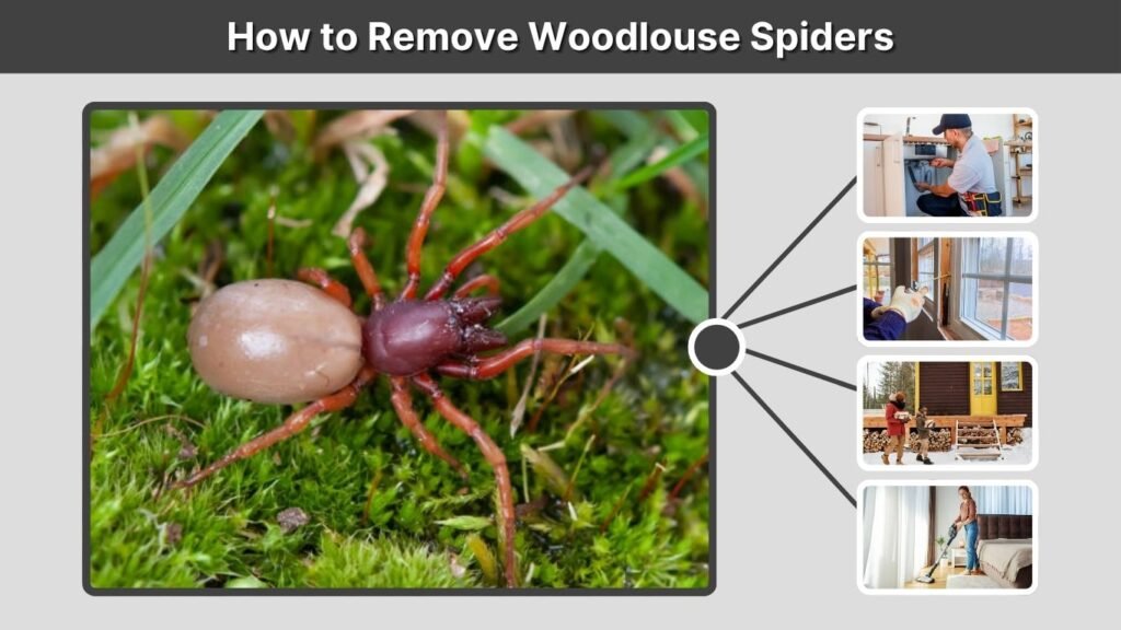 How to Remove Woodlouse Spiders