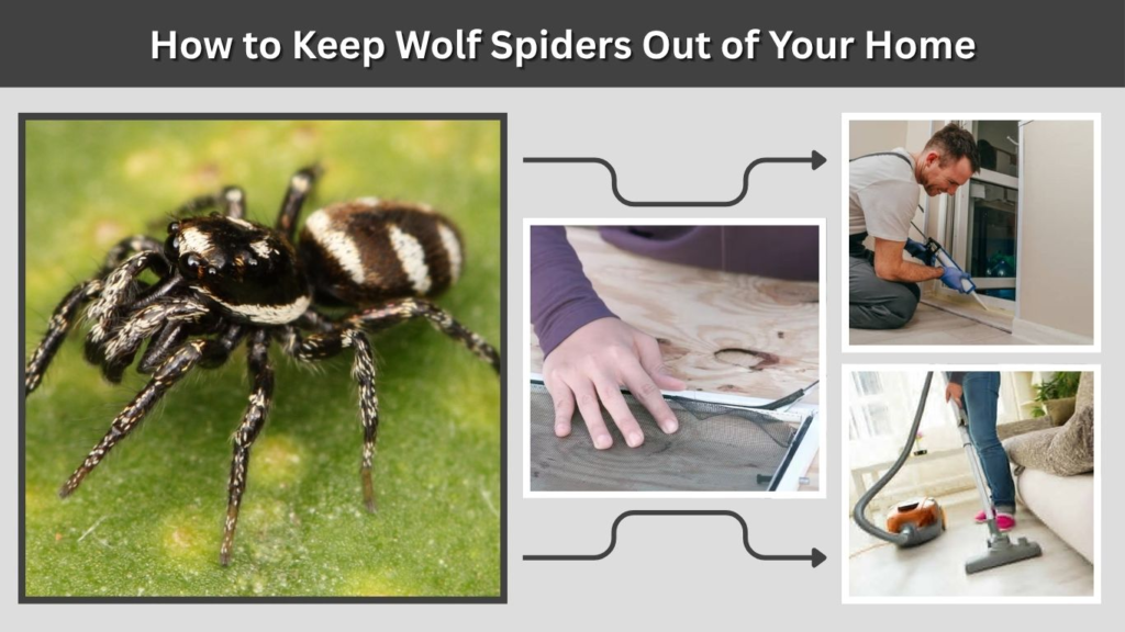 How to Keep Wolf Spiders Out of Your Home
