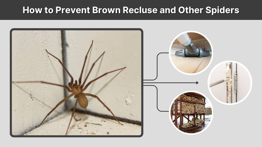 How to Prevent Brown Recluse and Other Spiders