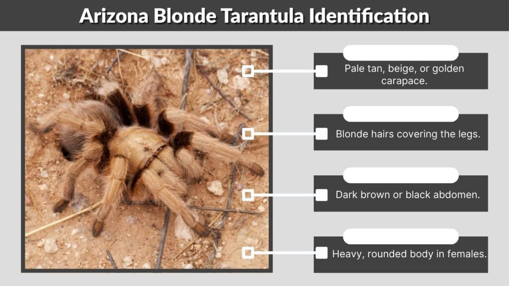 Arizona Blonde Tarantula Identification