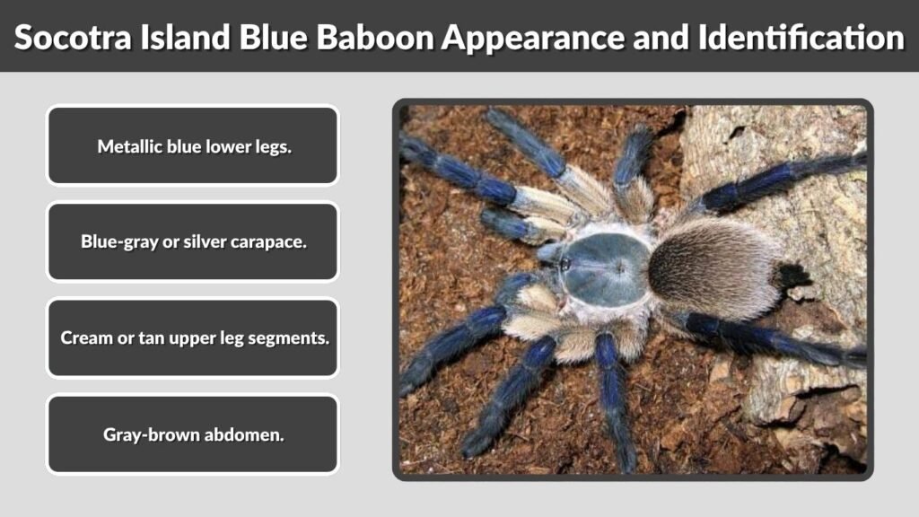 Socotra Island Blue Baboon Appearance and Identification