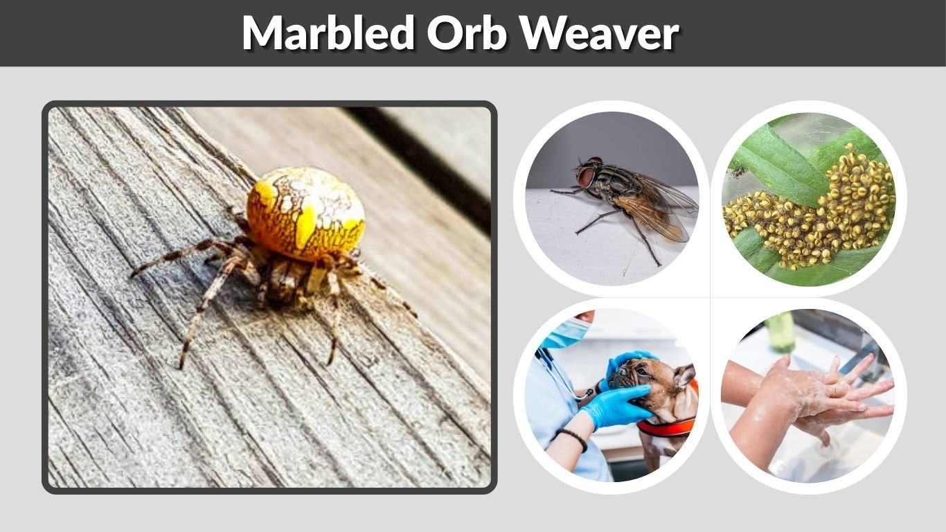 Marbled Orb Weaver: Identification, Bite, Web and Facts