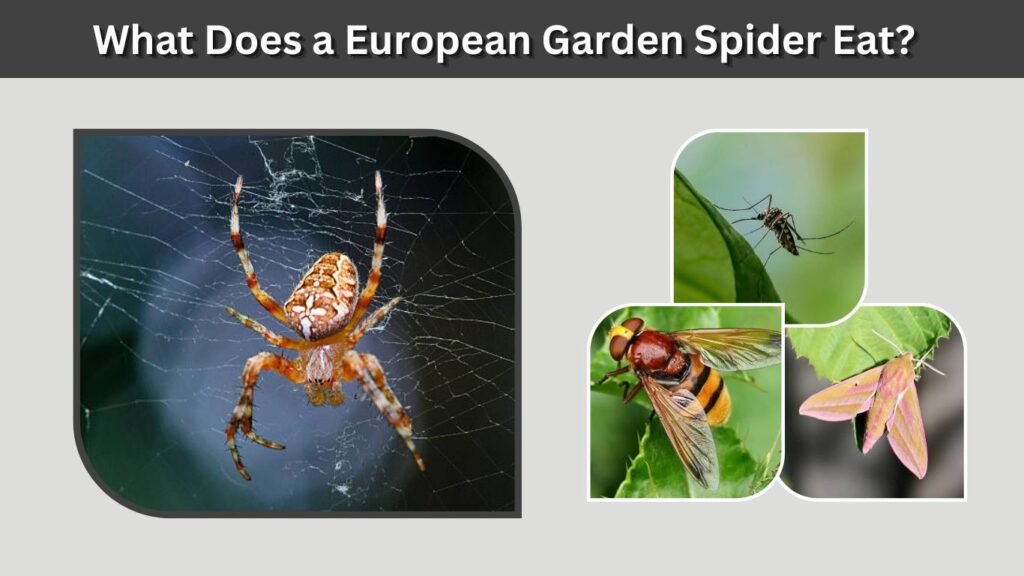 What Does a European Garden Spider Eat?