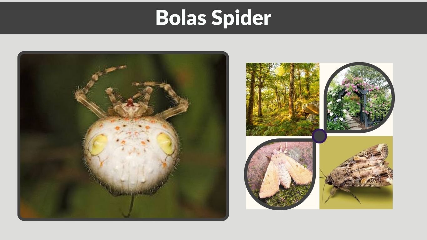 Bolas Spider: Hunting Method, Web, Habitat, Bite, and Facts
