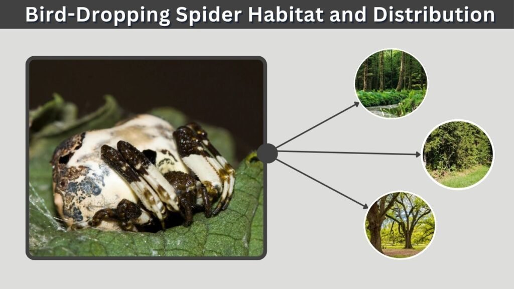 Bird-Dropping Spider Habitat and Distribution