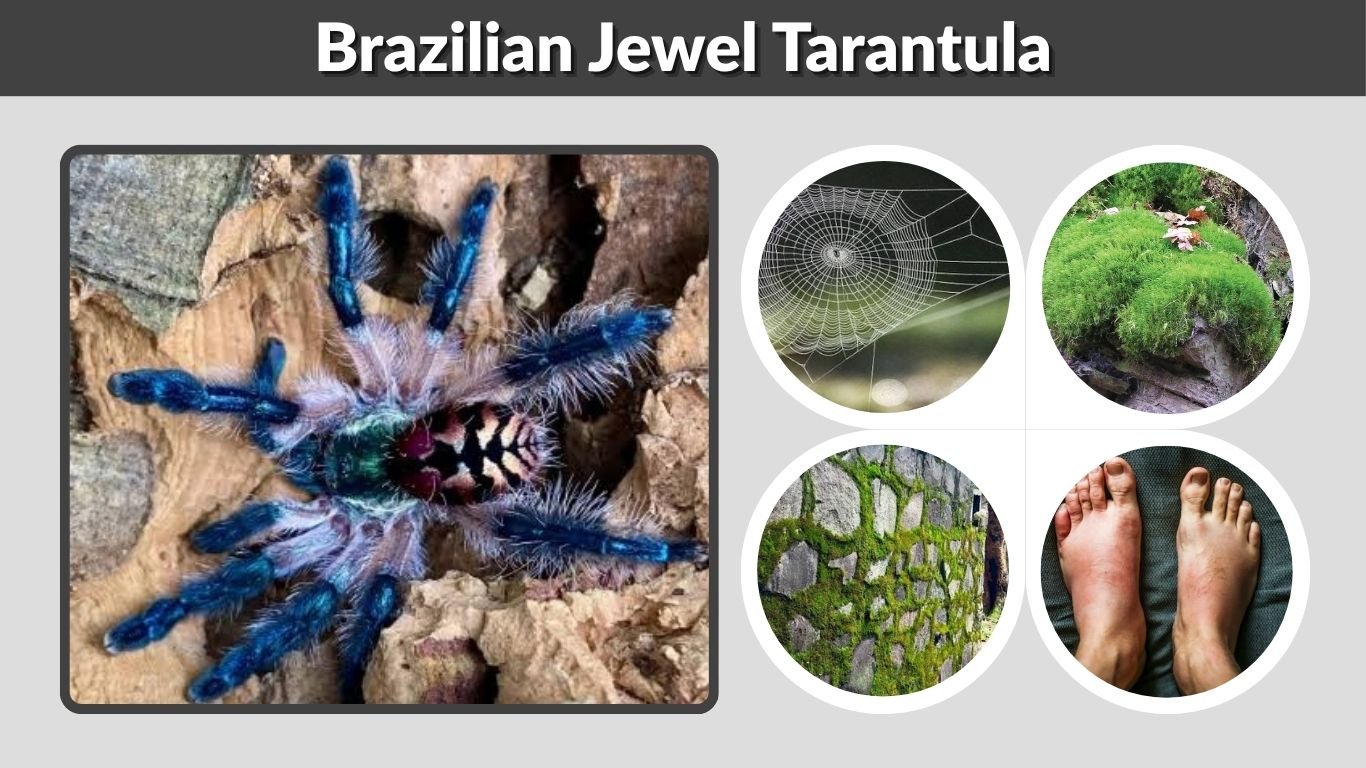 Brazilian Jewel Tarantula: Care, Size and Lifespan