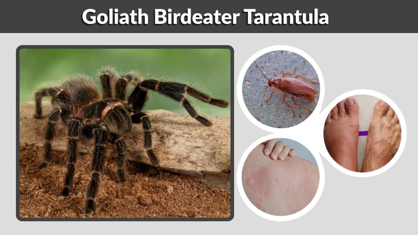 Goliath Birdeater Tarantula: Size, Diet, Venom and Care