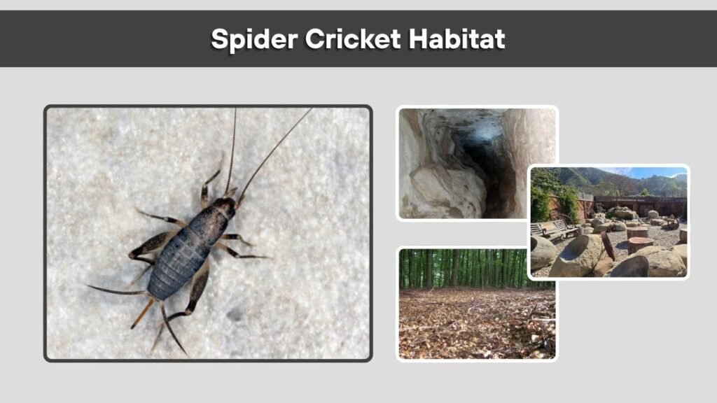 Spider Cricket Habitat