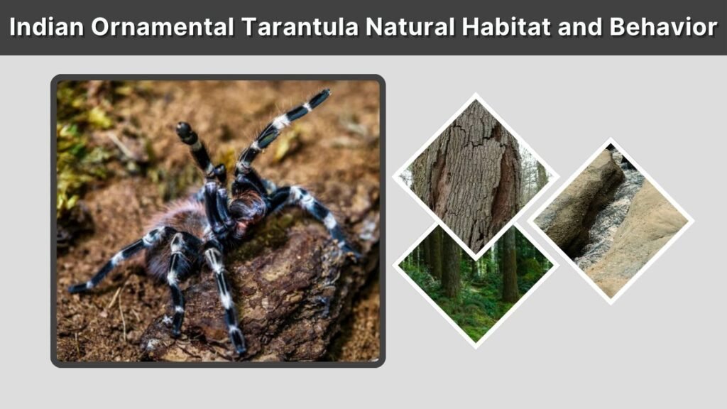 Indian Ornamental Tarantula Natural Habitat and Behavior