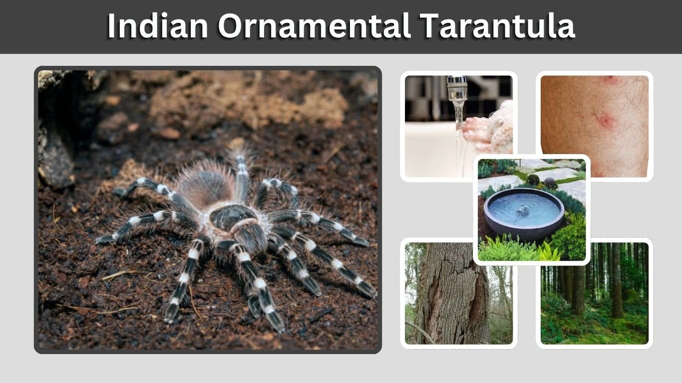 Indian Ornamental Tarantula: Care, Size, Bite & Facts