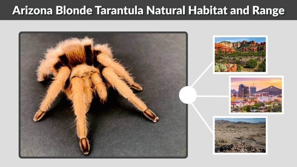 Arizona Blonde Tarantula Natural Habitat and Range