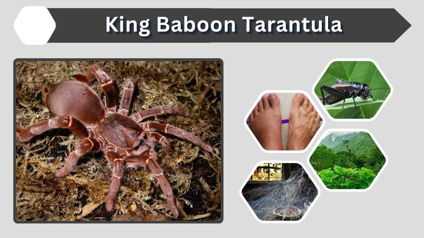 King Baboon Tarantula: Size, Care, Venom, and Lifespan