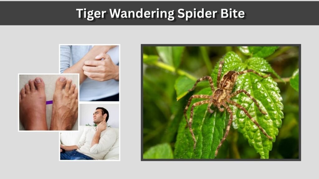 Tiger Wandering Spider Bite