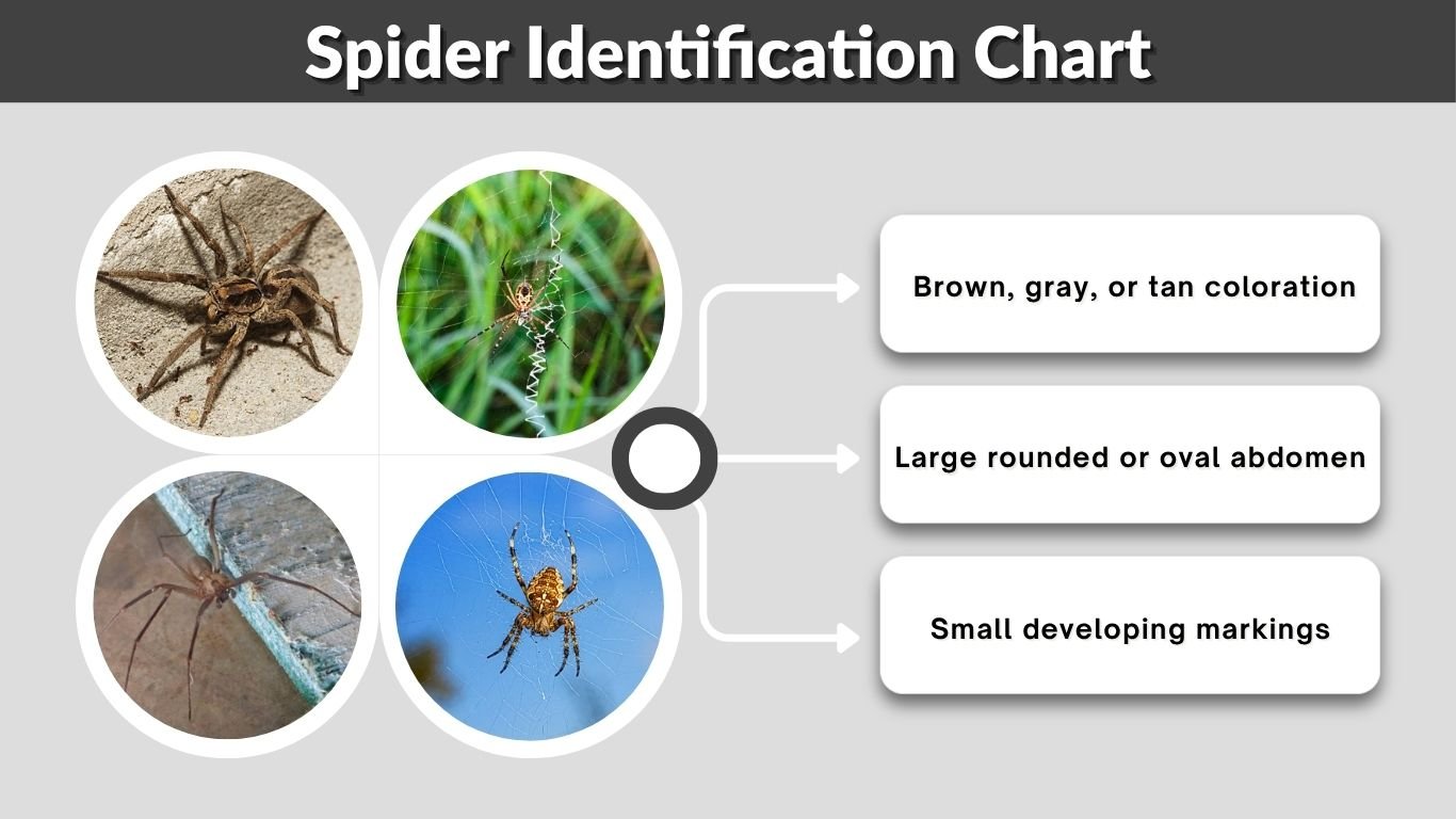 Spider Identification Chart: How to Identify Common Spiders
