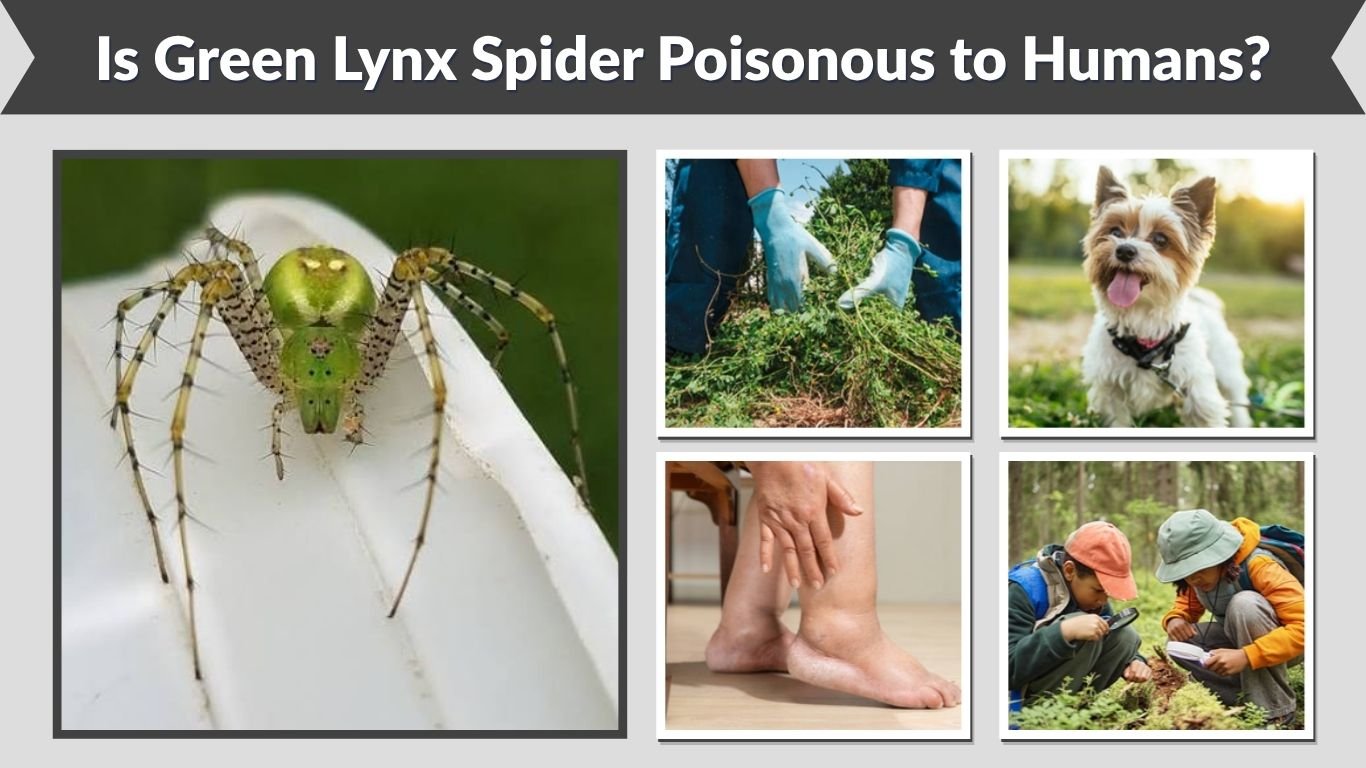 Is Green Lynx Spider Poisonous to Humans? Bite & Safety Facts