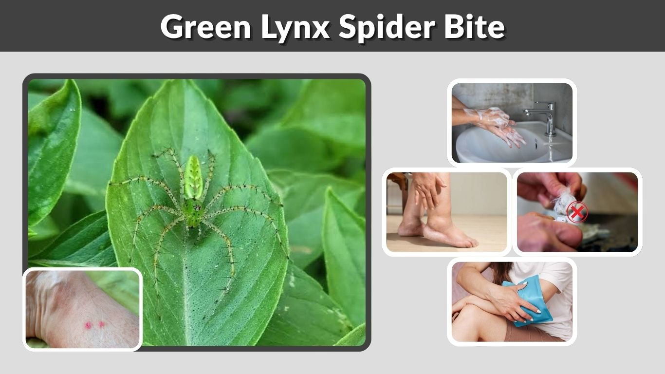 Green Lynx Spider Bite: Symptoms, Pain and Treatment