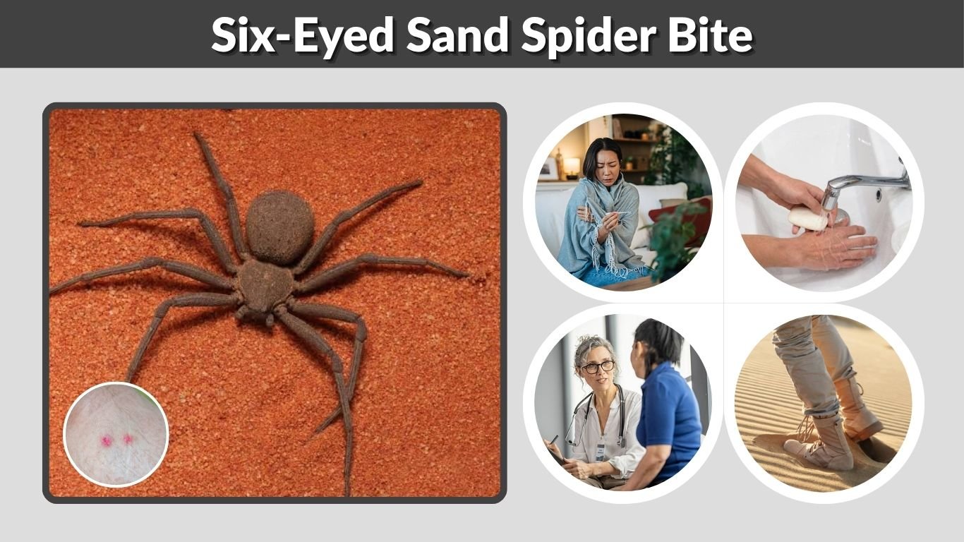 Six-Eyed Sand Spider Bite: Symptoms, Risks & First Aid