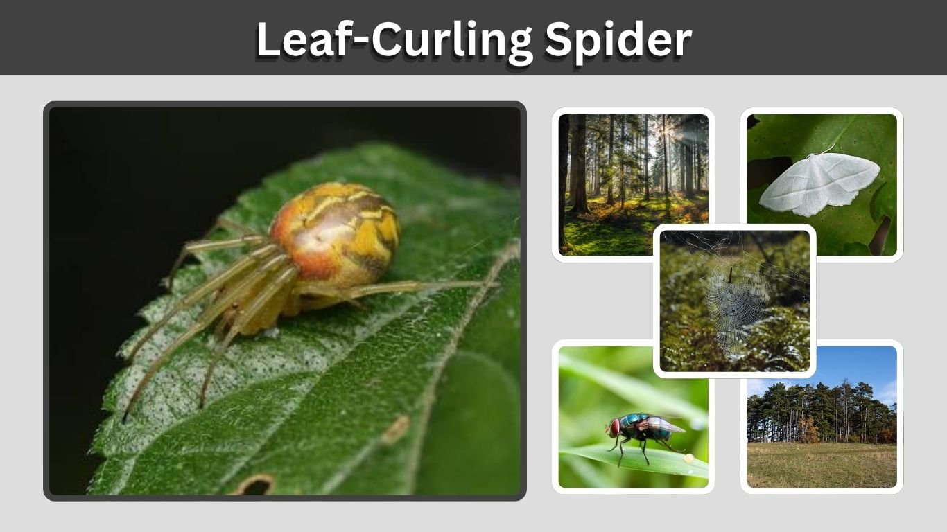 Leaf-Curling Spider: Bite, Web, Habitat & Facts
