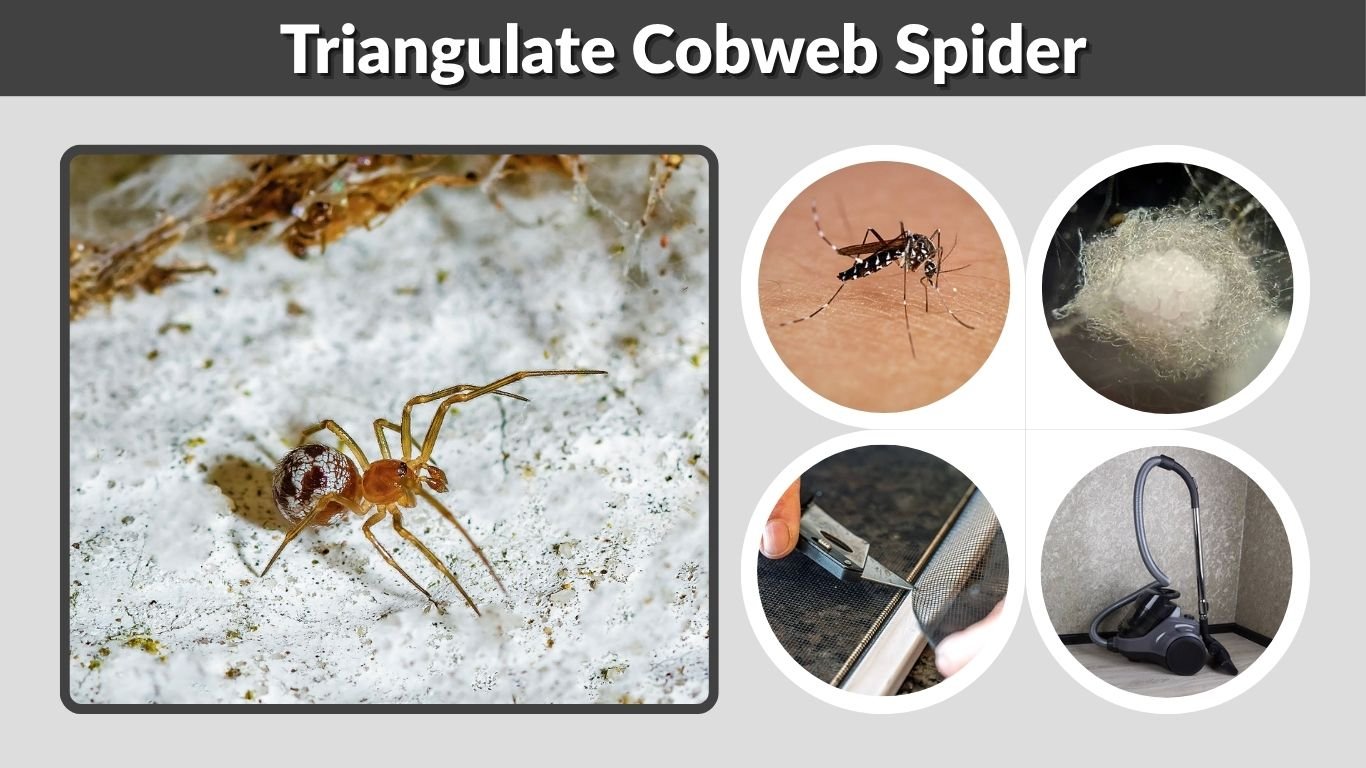 Triangulate Cobweb Spider: Bite, Size, Web & Identification