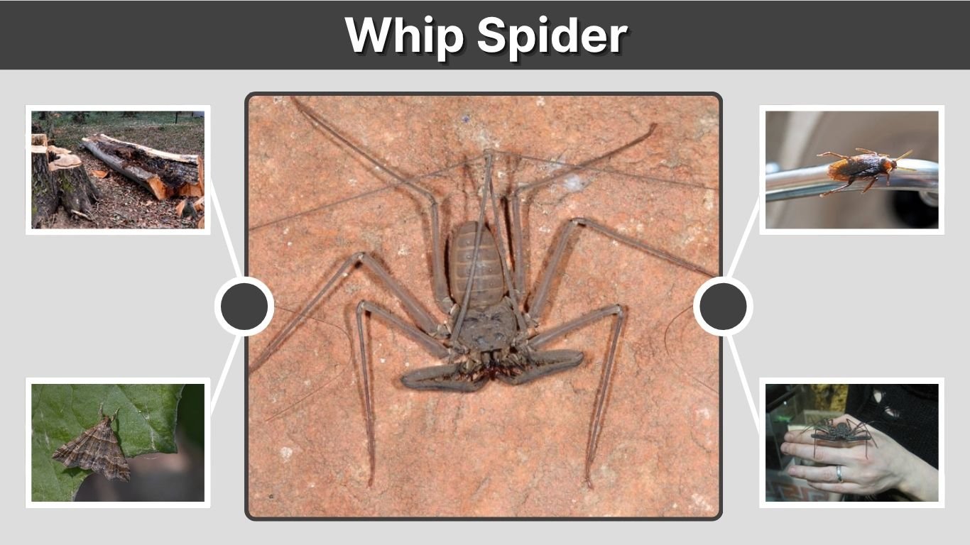 Whip Spider: Facts, Bite, Size, Habitat and Behavior