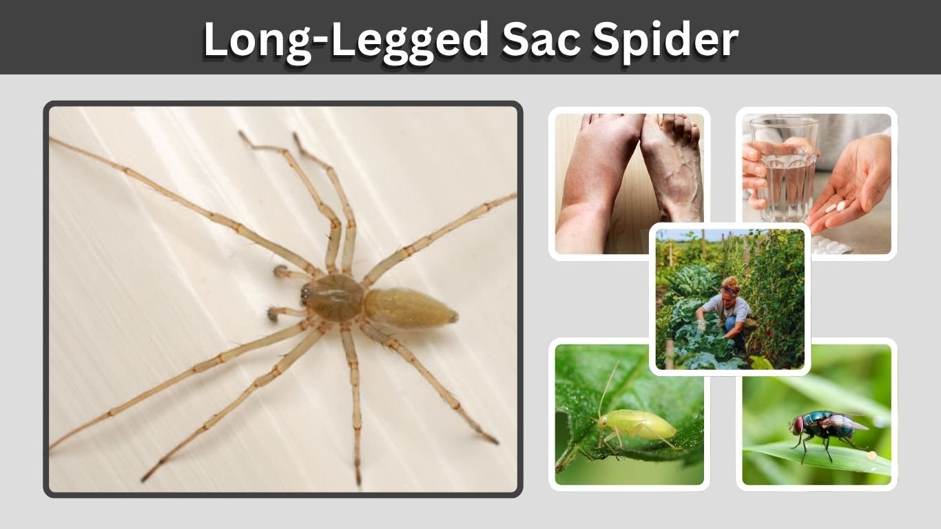Long-Legged Sac Spider: Bite, Size and Control