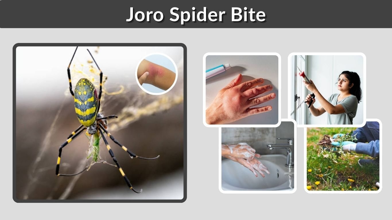 Joro Spider Bite: Symptoms, Appearance, and Treatment