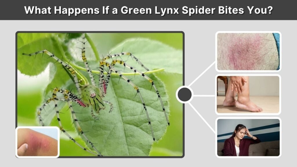 What Happens If a Green Lynx Spider Bites You?
