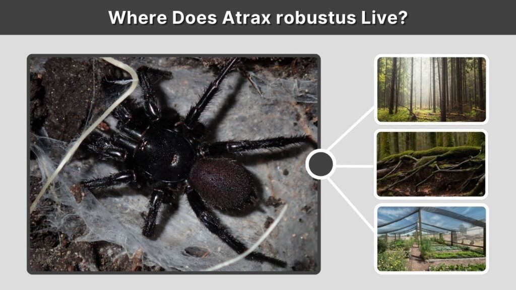 Where Does Atrax robustus Live?
